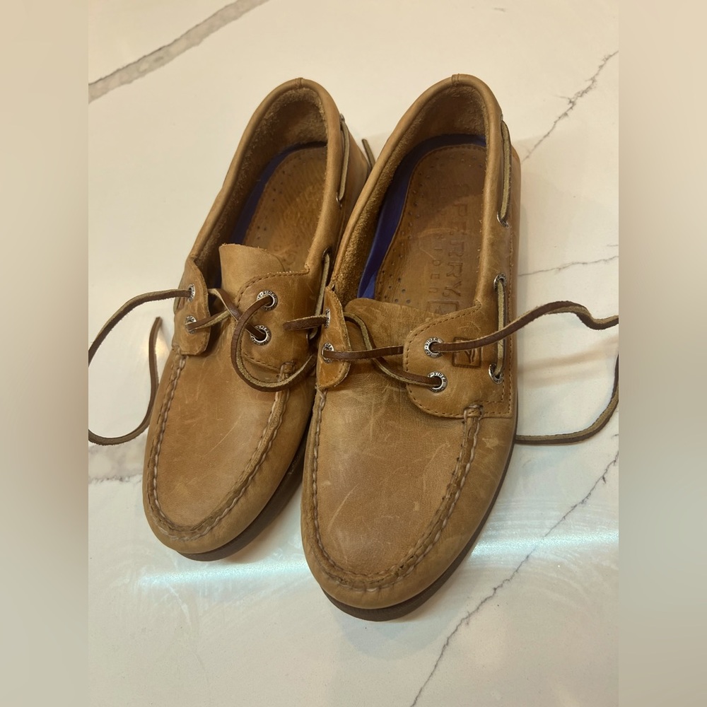 Sperry Boat Shoe men’s size 7.5 100% Leather